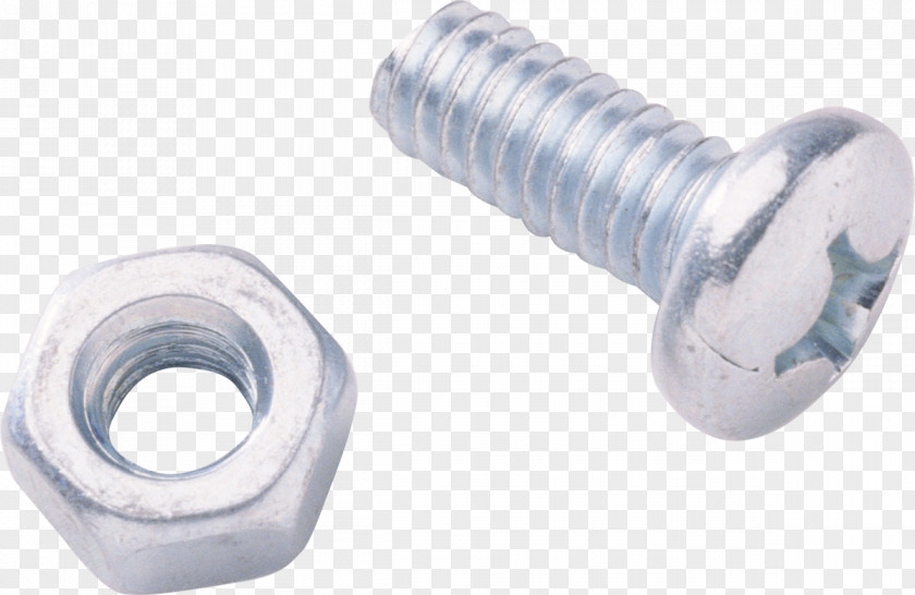 Screw Nut Bolt Washer PNG