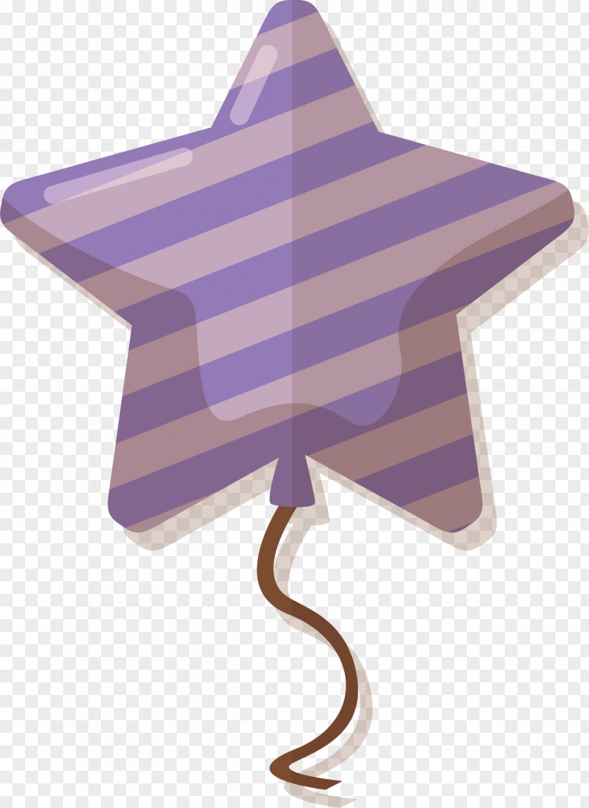 Star Balloon Vector Birthday Euclidean Party PNG