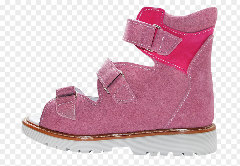 Boot Suede Sandal Shoe Pink M PNG