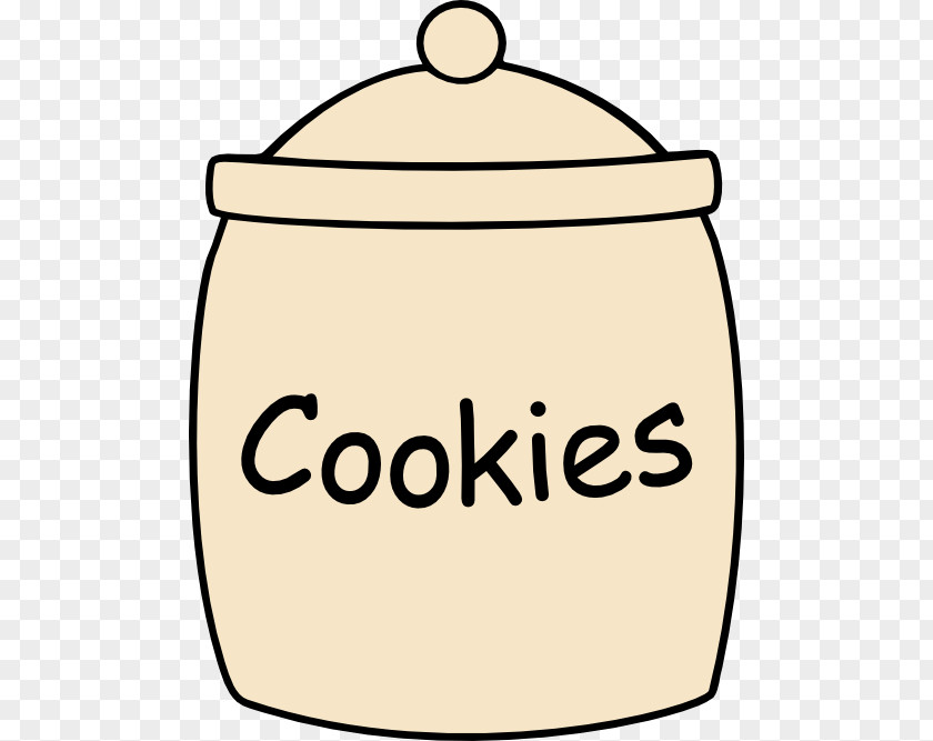 Cookie Jar Picture Black And White Clip Art PNG