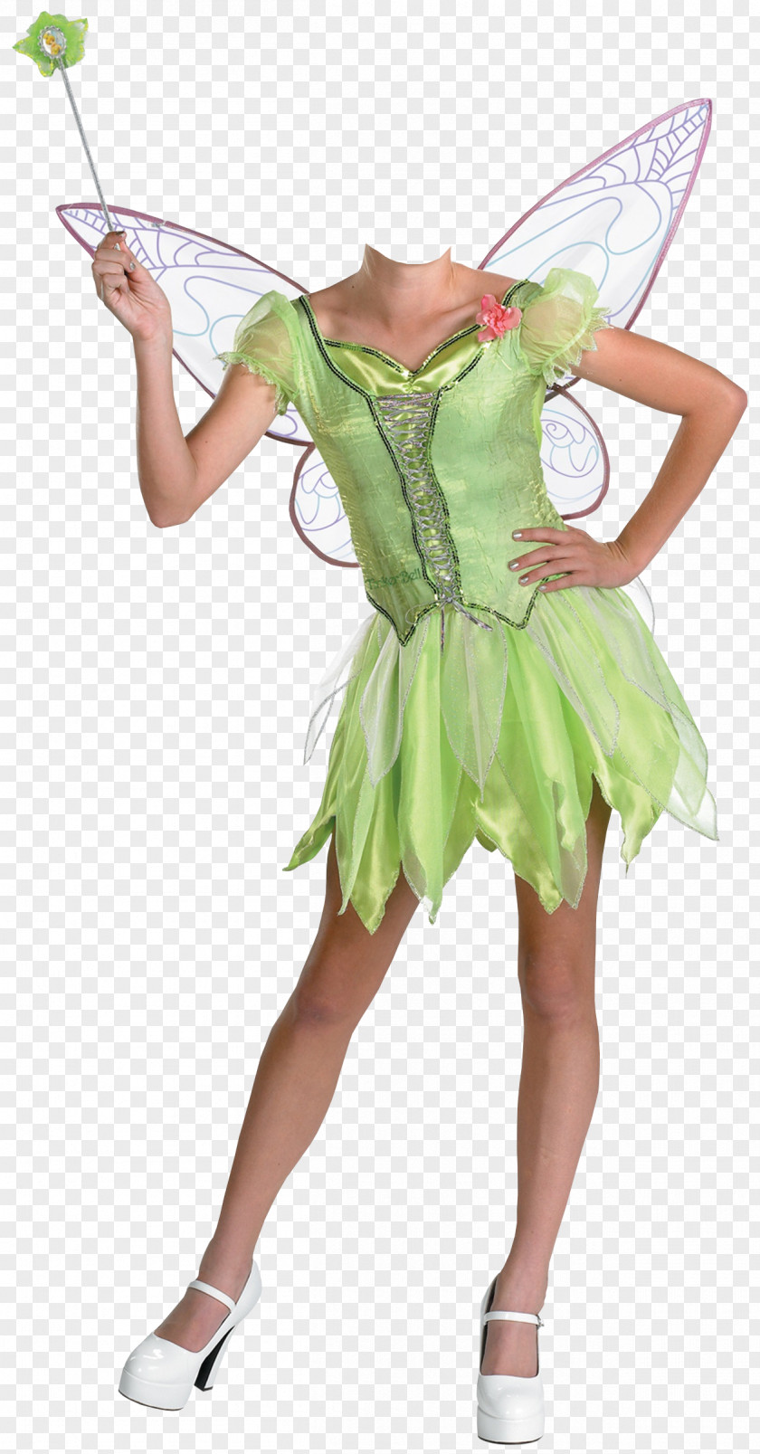 Halloween Tinker Bell Peeter Paan Costume PNG