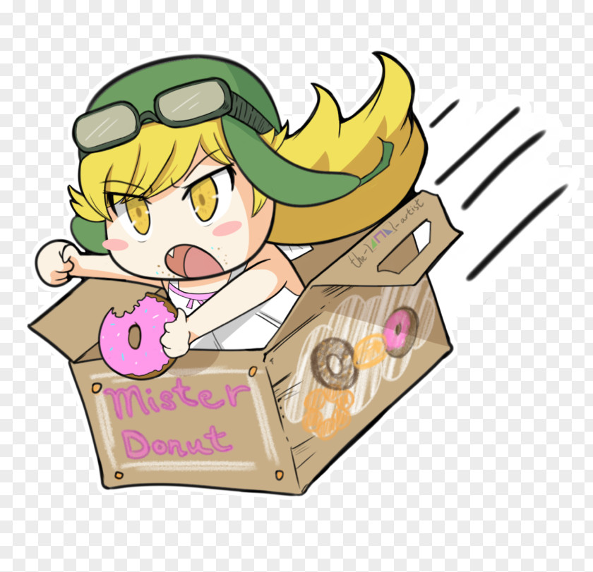 Nekomonogatari Donuts Artist Mister Donut Illustration PNG