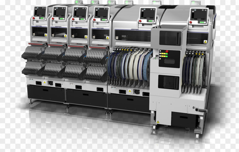 Scalable SMT Placement Equipment Electronics Surface-mount Technology Manufacturing Machine PNG