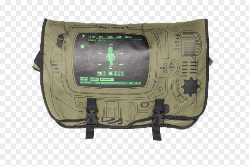 Bag Fallout: New Vegas Fallout Pip-Boy 4: Nuka-World The Vault Video Game PNG