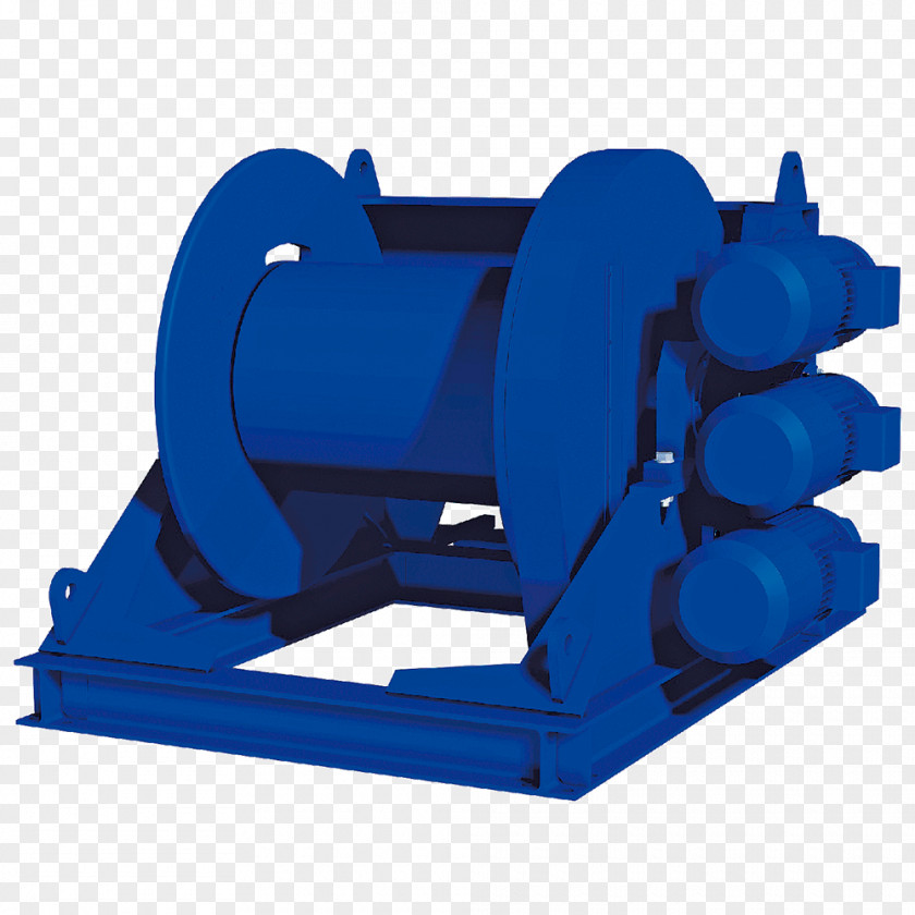 Crane Winch Hydraulics Machine PNG