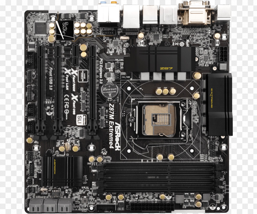 Motherboard Sound Cards & Audio Adapters LGA 1150 CPU Socket MicroATX PNG