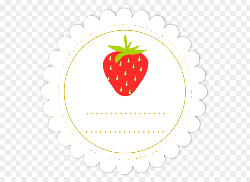 Paper Tag Digital Scrapbooking Strawberry Clip Art PNG