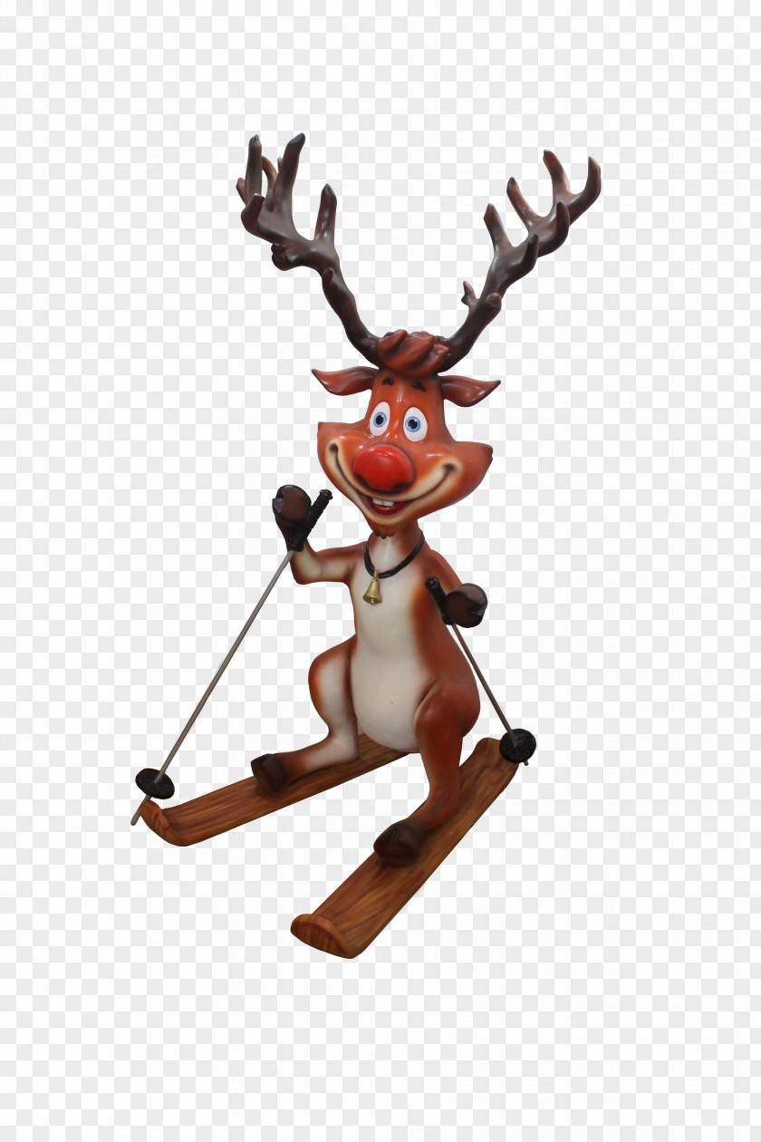 Raindeer Reindeer Figurine PNG