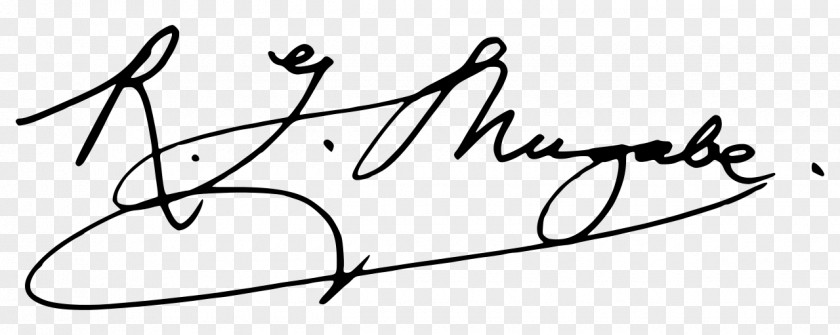 Signature President Of Zimbabwe The United States PNG