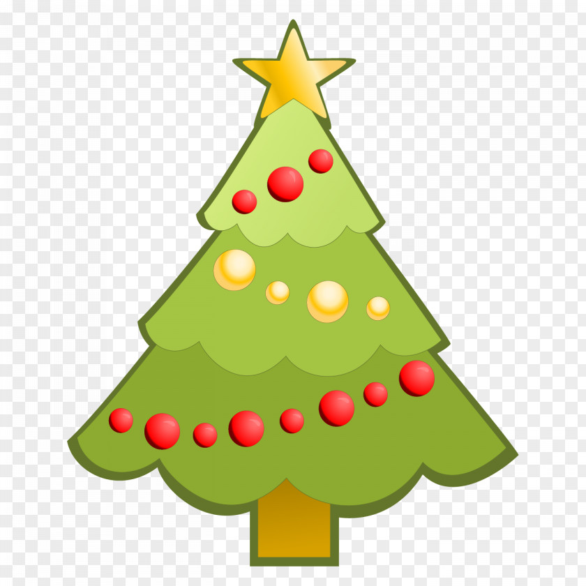 Small Christmas Tree Day Clip Art Image PNG