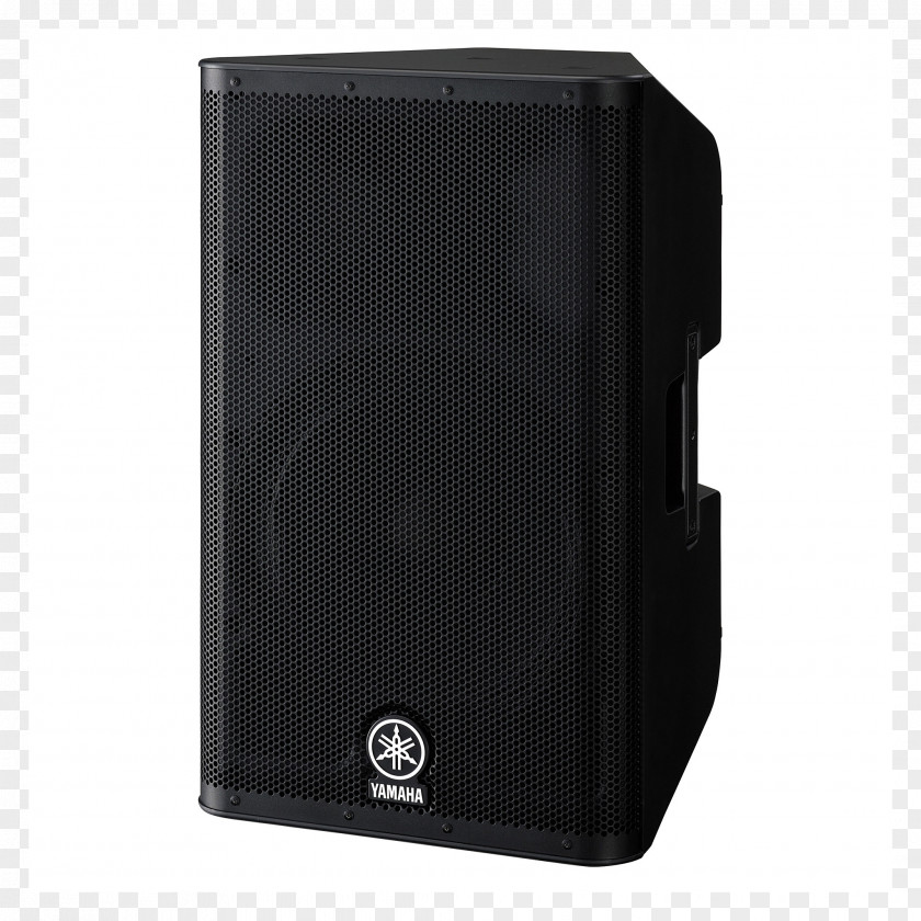 Yamaha Pro Audio Subwoofer Loudspeaker DXR Series Powered Speakers Bi-amping And Tri-amping PNG