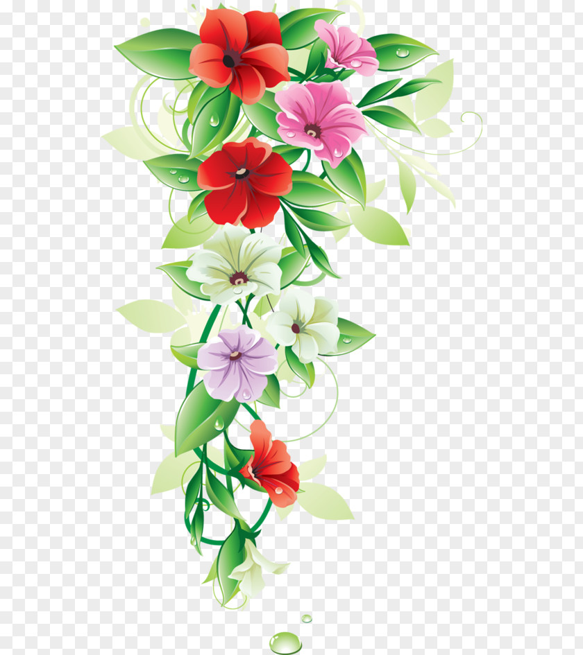 Flower Border PNG