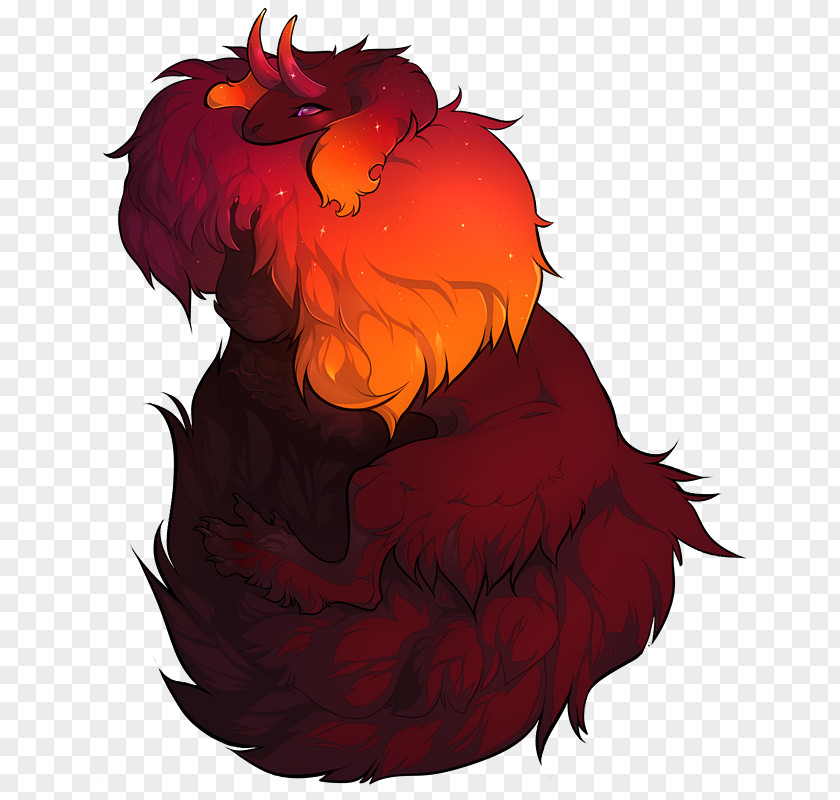 Fur Rooster Illustration Clip Art Legendary Creature Supernatural PNG