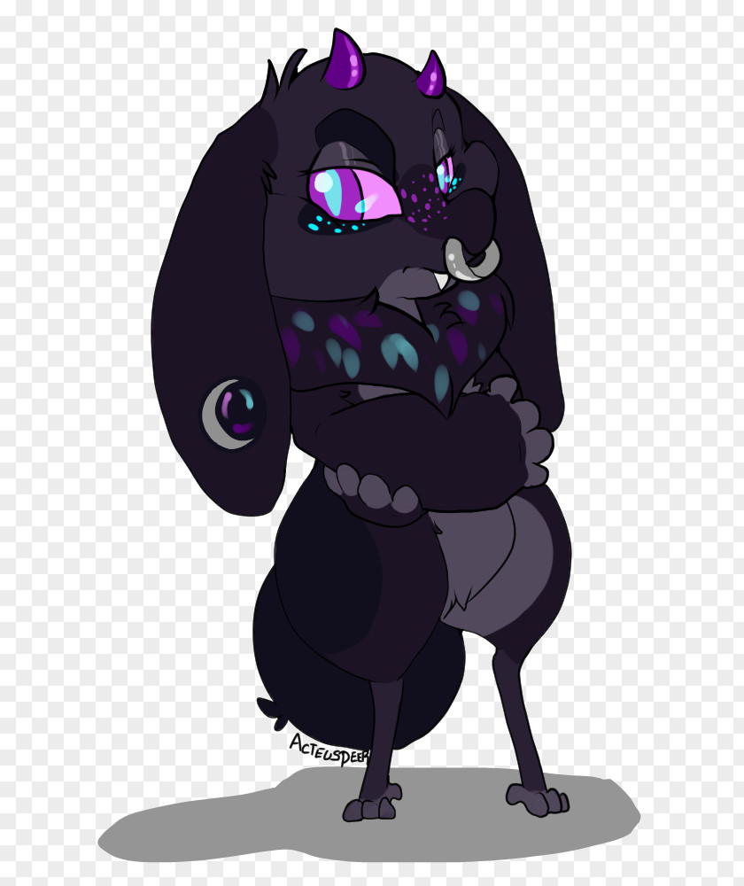 Lil Tay Illustration Cartoon Mammal Character Purple PNG