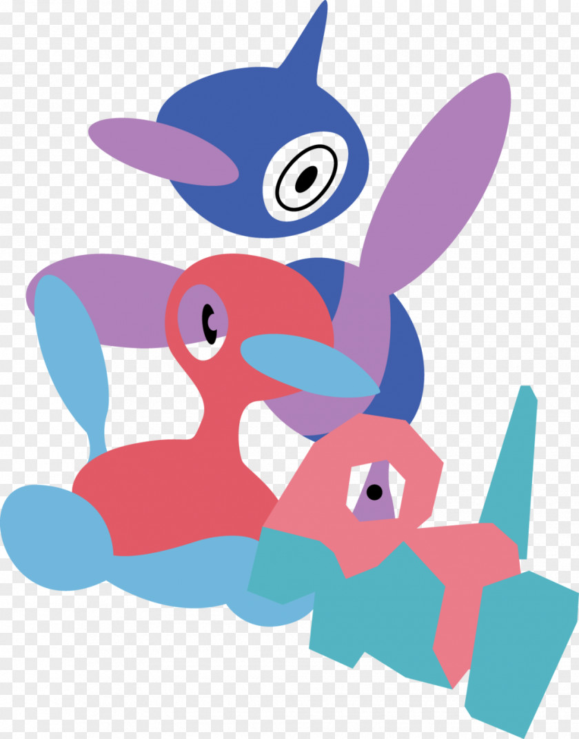 Porygon Artist Work Of Art PNG