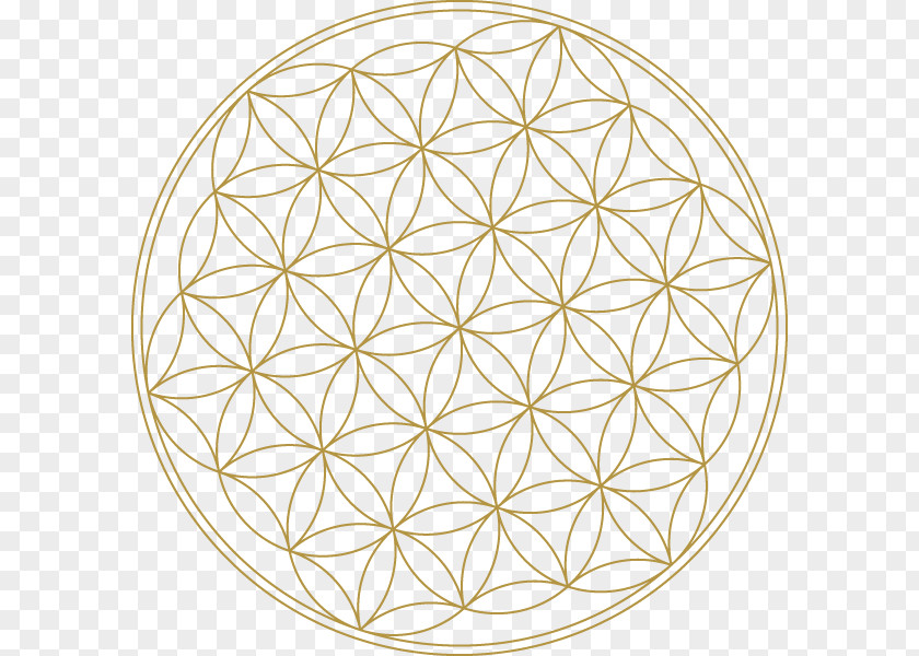 Symbol Overlapping Circles Grid Mandala Religion Sacred Geometry PNG