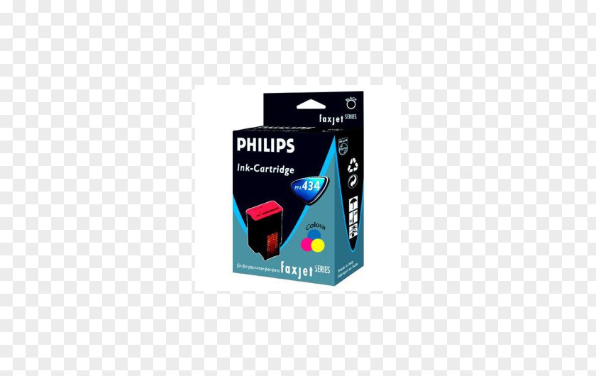 Cartouche Ink Cartridge Philips Black Printer PNG