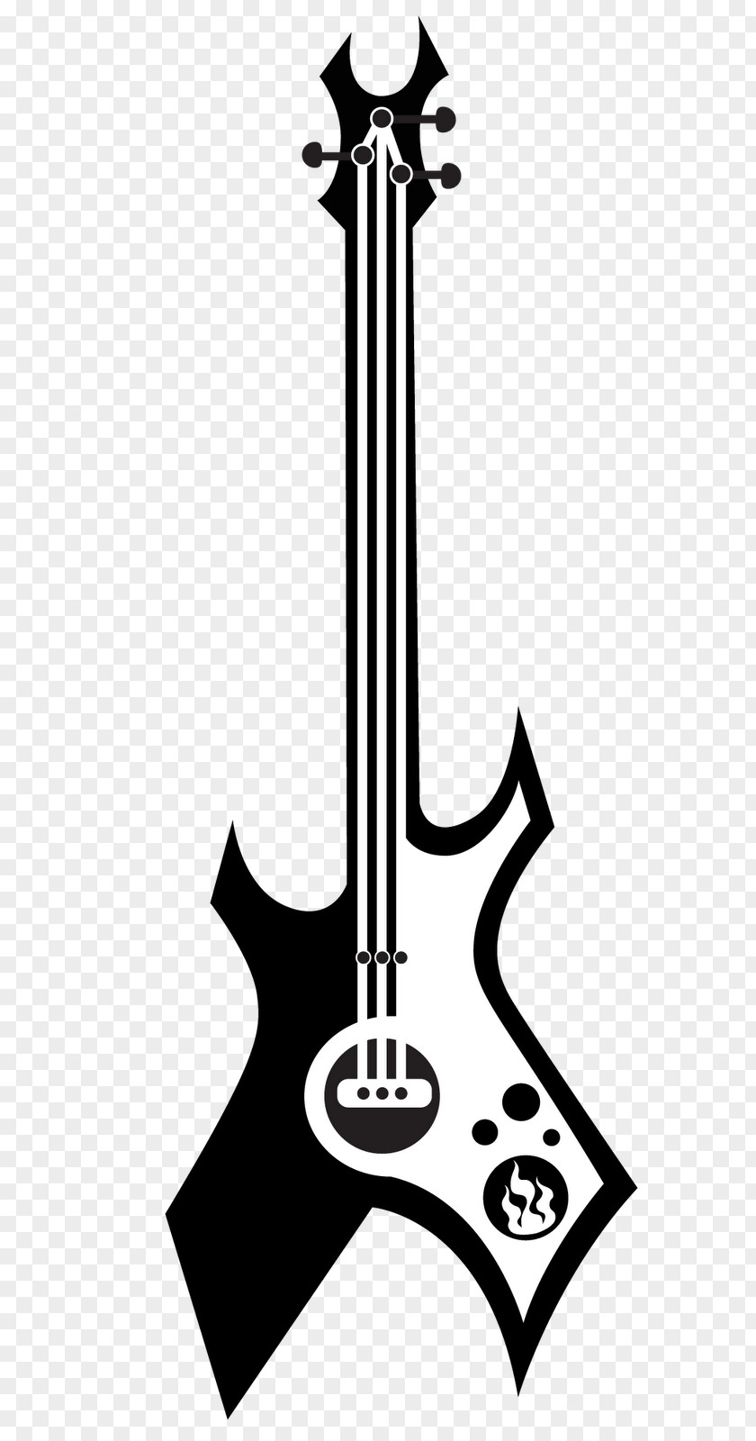 Guitar 2d Drawing Electric Art String Instrument Accessory Instruments PNG