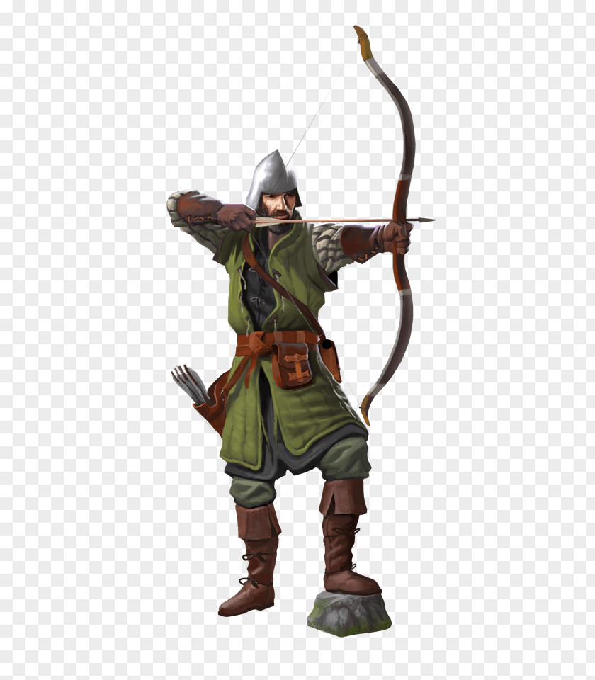Knight Spearman Ranged Weapon Bow And Arrow PNG