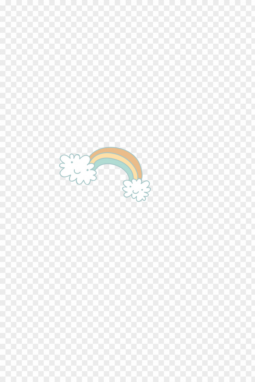 Lovely Rainbow Textile Pattern PNG