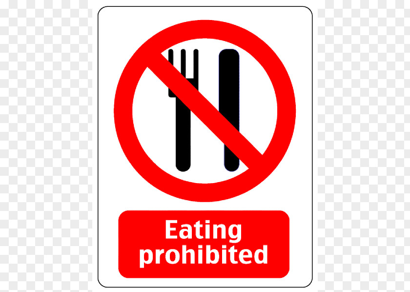 Prohibition Cliparts Warning Sign Eating Hazard Clip Art PNG