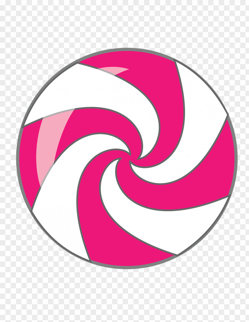U-shaped Circle Pink M Logo Clip Art PNG