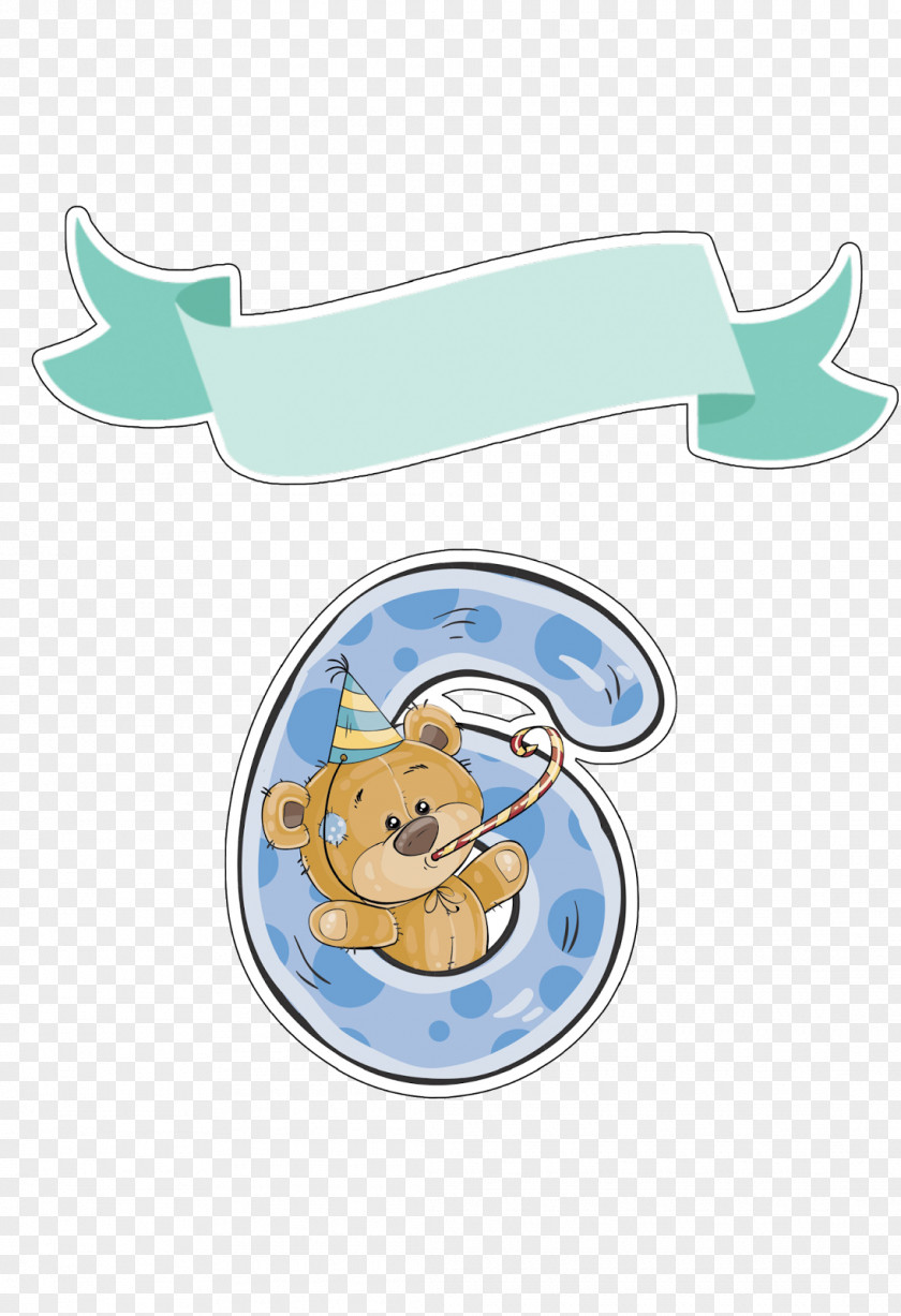 Bear Number PNG