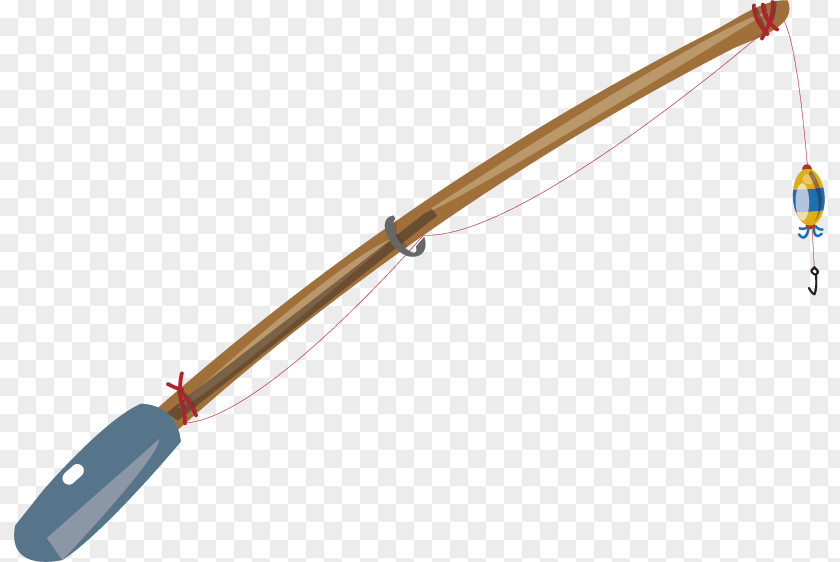 Cartoon Fishing Rods Rod Angling PNG