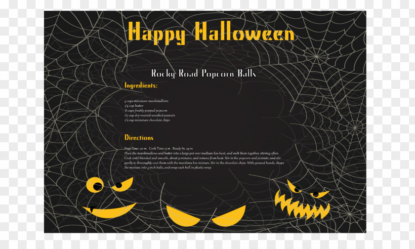 Halloween Flyer Picture Frames Brand Animal Pattern PNG