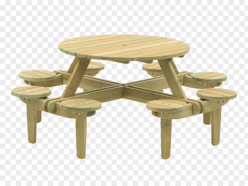 Table Picnic Bench Garden Furniture PNG