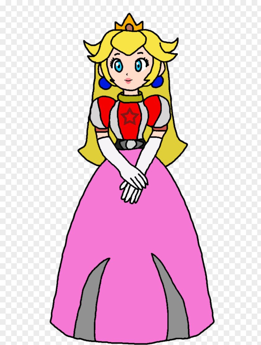 Cartoon Illustration Princess Peach Mario Party 2 PNG
