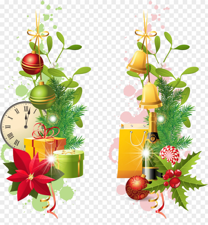 Creative Christmas Borders And Frames Santa Claus Decoration Clip Art PNG