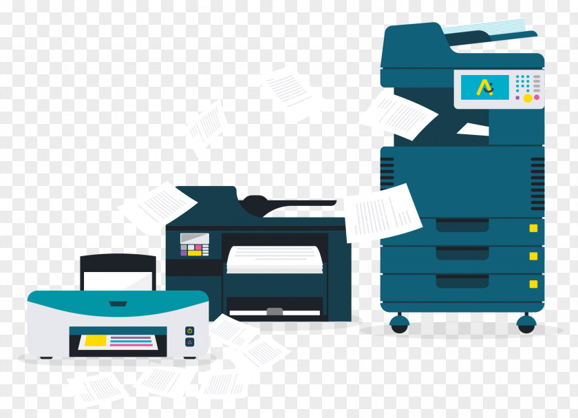 Printer Paper Document Office Supplies Business PNG