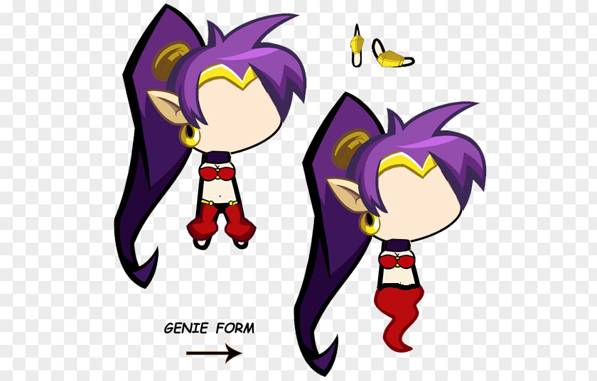 Smurfs And The Halfgenie Shantae: Half-Genie Hero WayForward Technologies Art Crowdfunding PNG