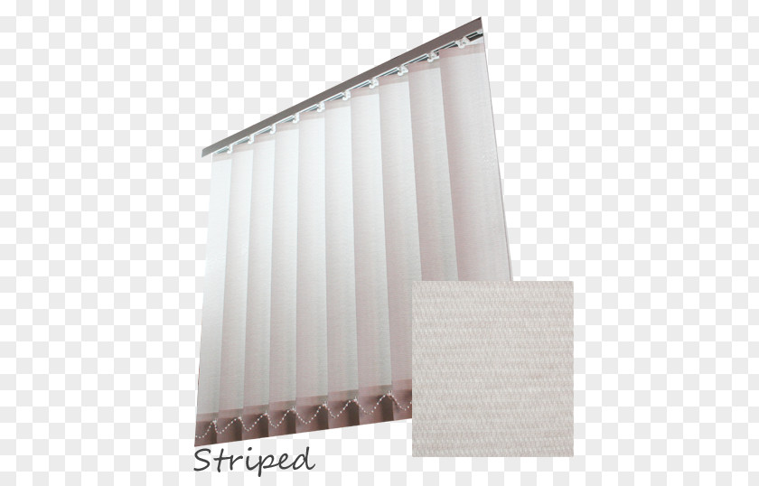 Vertical Stripe Window Covering Curtain Product Angle PNG