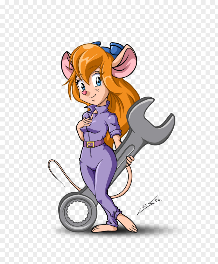 Chip Dale Gadget Hackwrench DeviantArt Drawing PNG