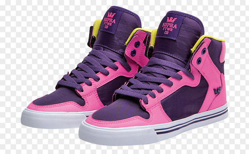 Purple Skate Shoe Sneakers Supra PNG