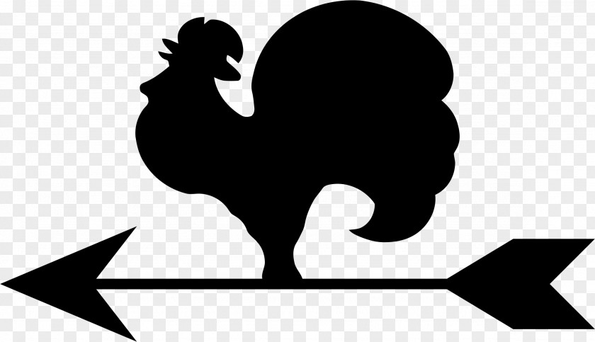 Rooster Weather Vane Wind Direction Clip Art PNG