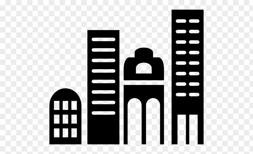 Skyscraper High-rise Building Icon Design PNG