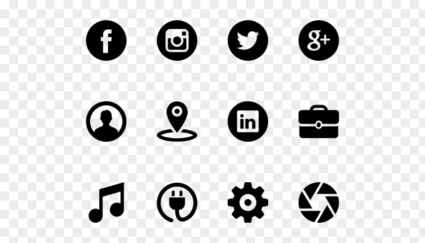 Social Media Icon Design Network PNG