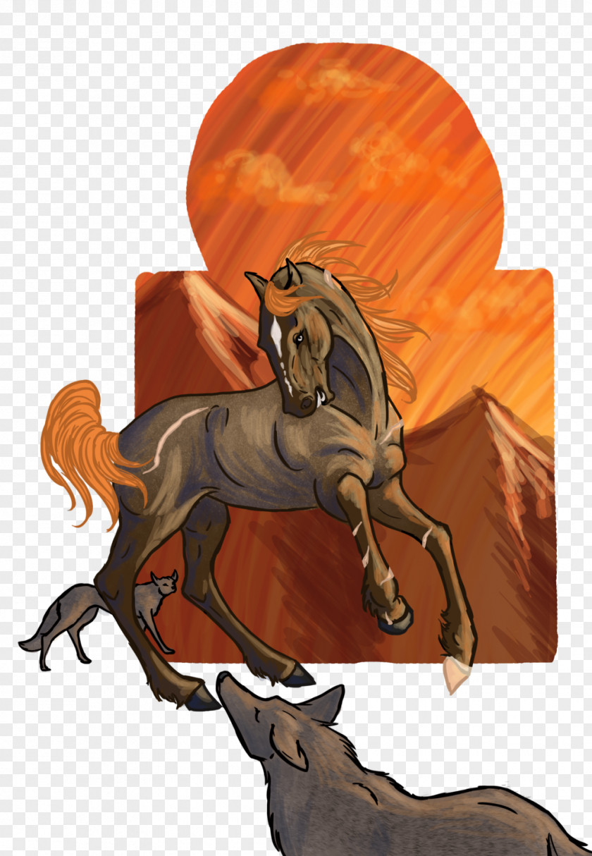 Stand Up Fight Back Mustang Stallion Rein Illustration Halter PNG