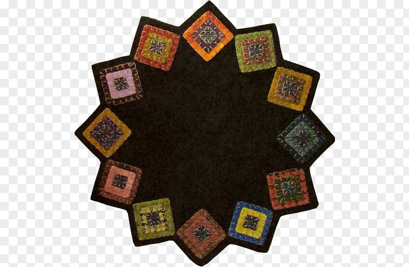 Table Penny Rug Place Mats Carpet PNG