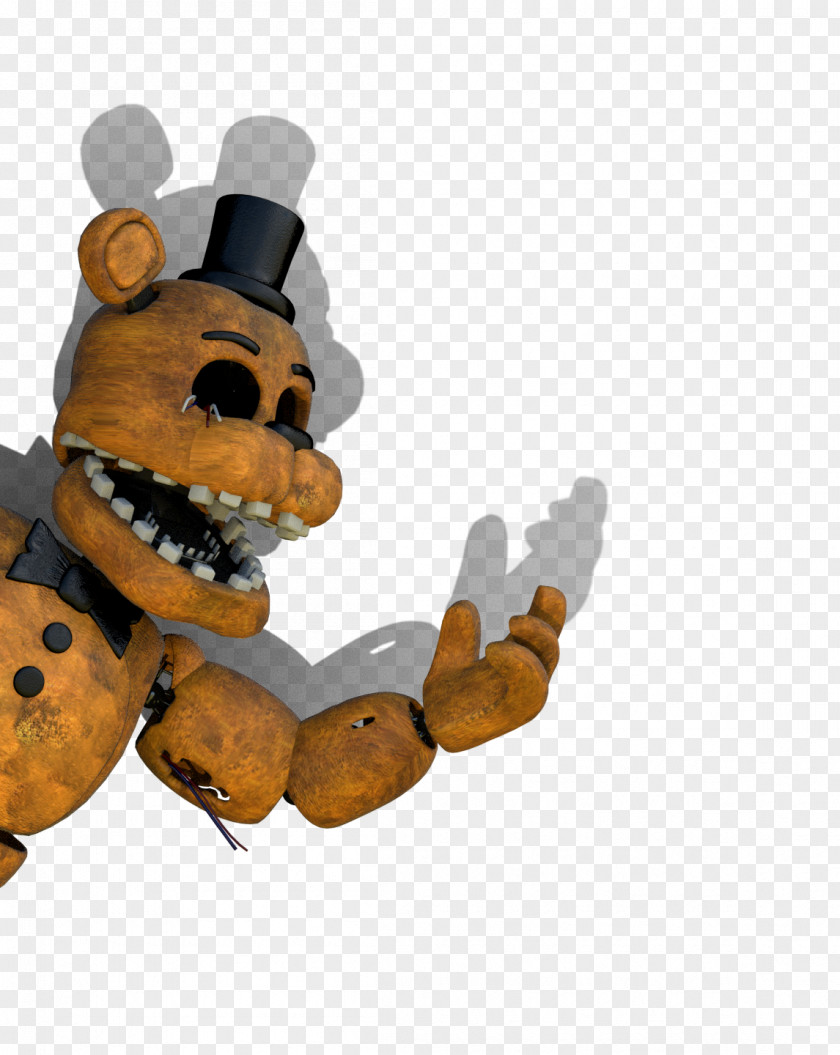 Withered Leaf Five Nights At Freddy's 2 Rendering Drawing Blender PNG