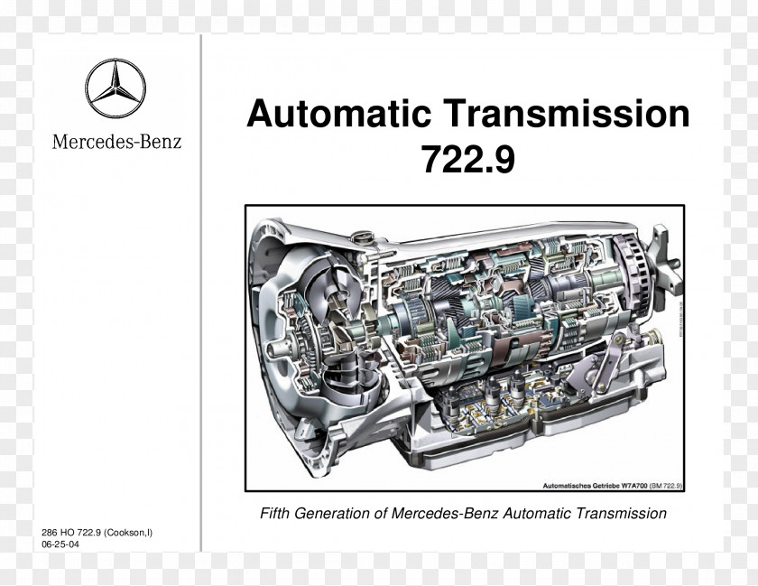 Car Mercedes-Benz 9G-Tronic Transmission Automatic PNG