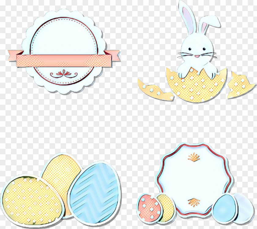 Yellow Cartoon Easter Egg PNG