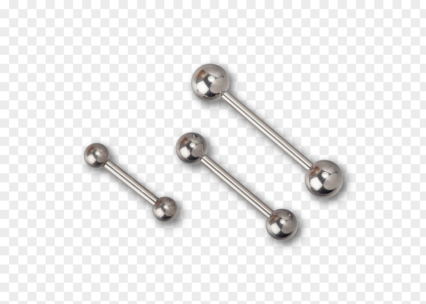 Barbell Body Piercing Jewellery Surgical Stainless Steel PNG