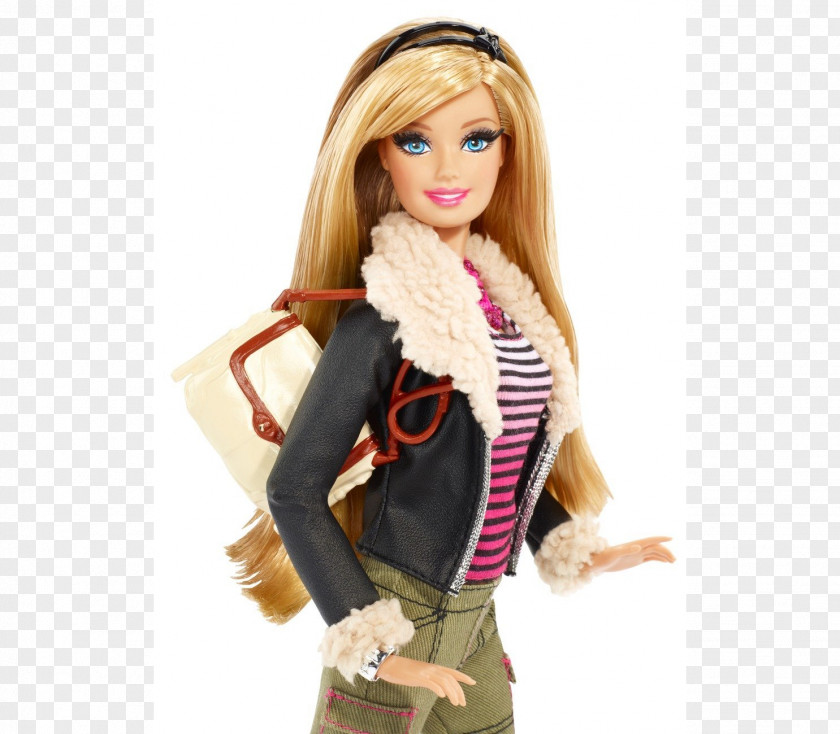 Barbie Doll National Toy Hall Of Fame Leather Jacket PNG