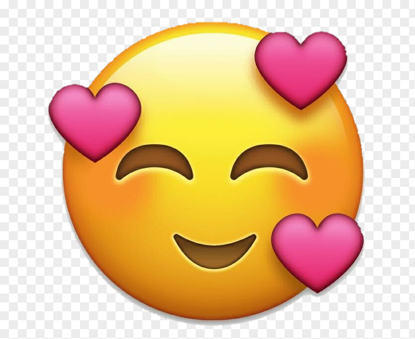 Emoticon Emoji Heart Love Sticker Smiley PNG
