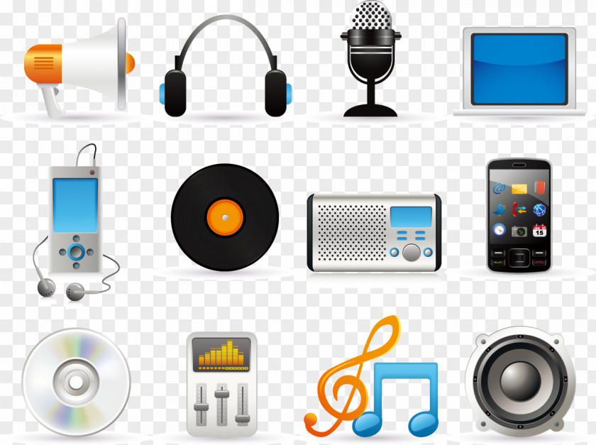 Musical Elements Instrument Icon PNG