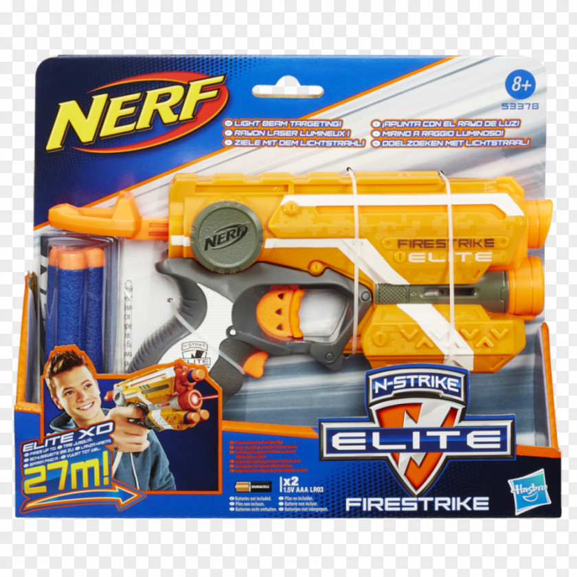 Toy NERF N-Strike Elite Firestrike Blaster Nerf PNG